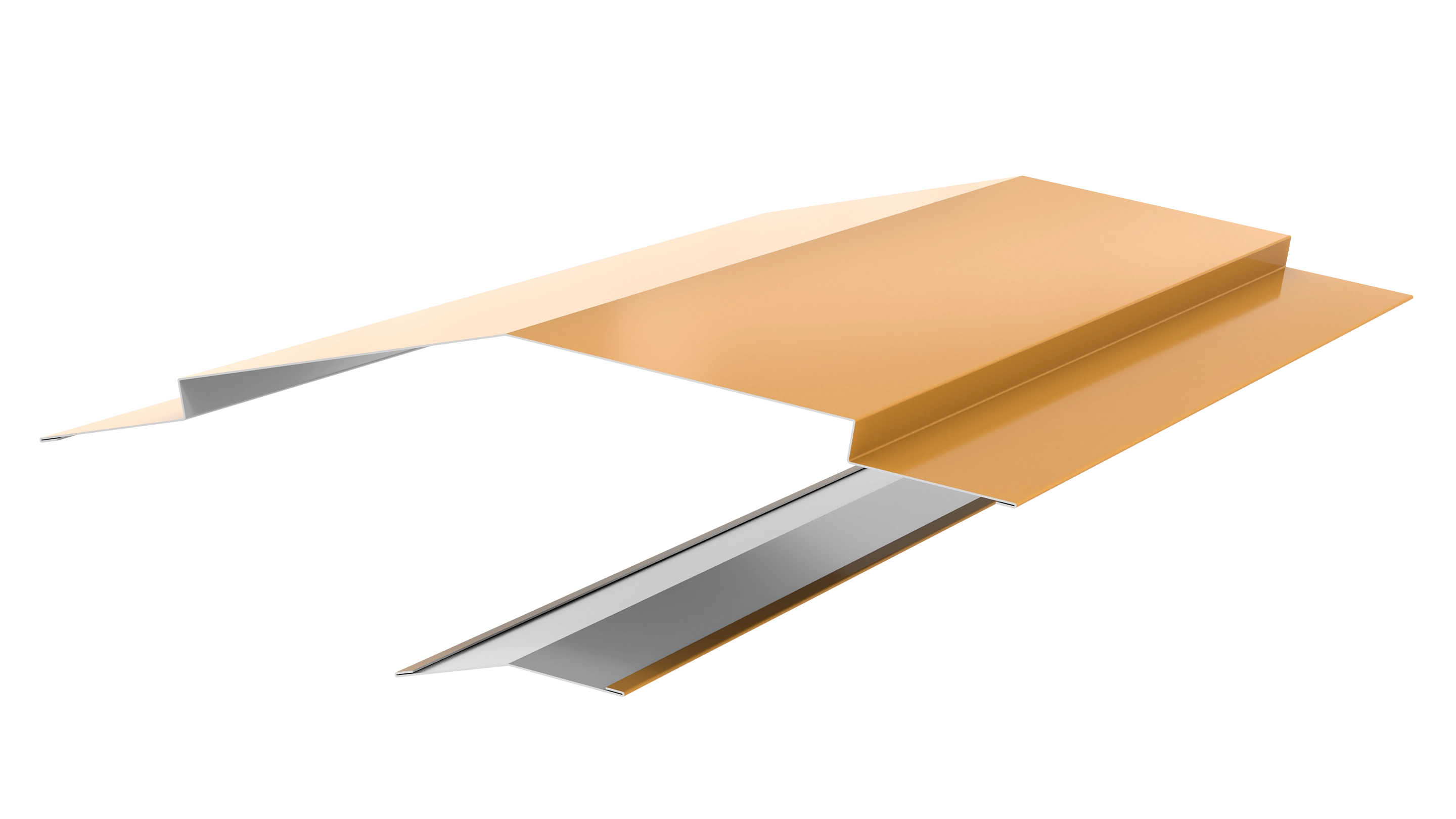 Конек — соединение двух скатов кровельных панелей на коньке