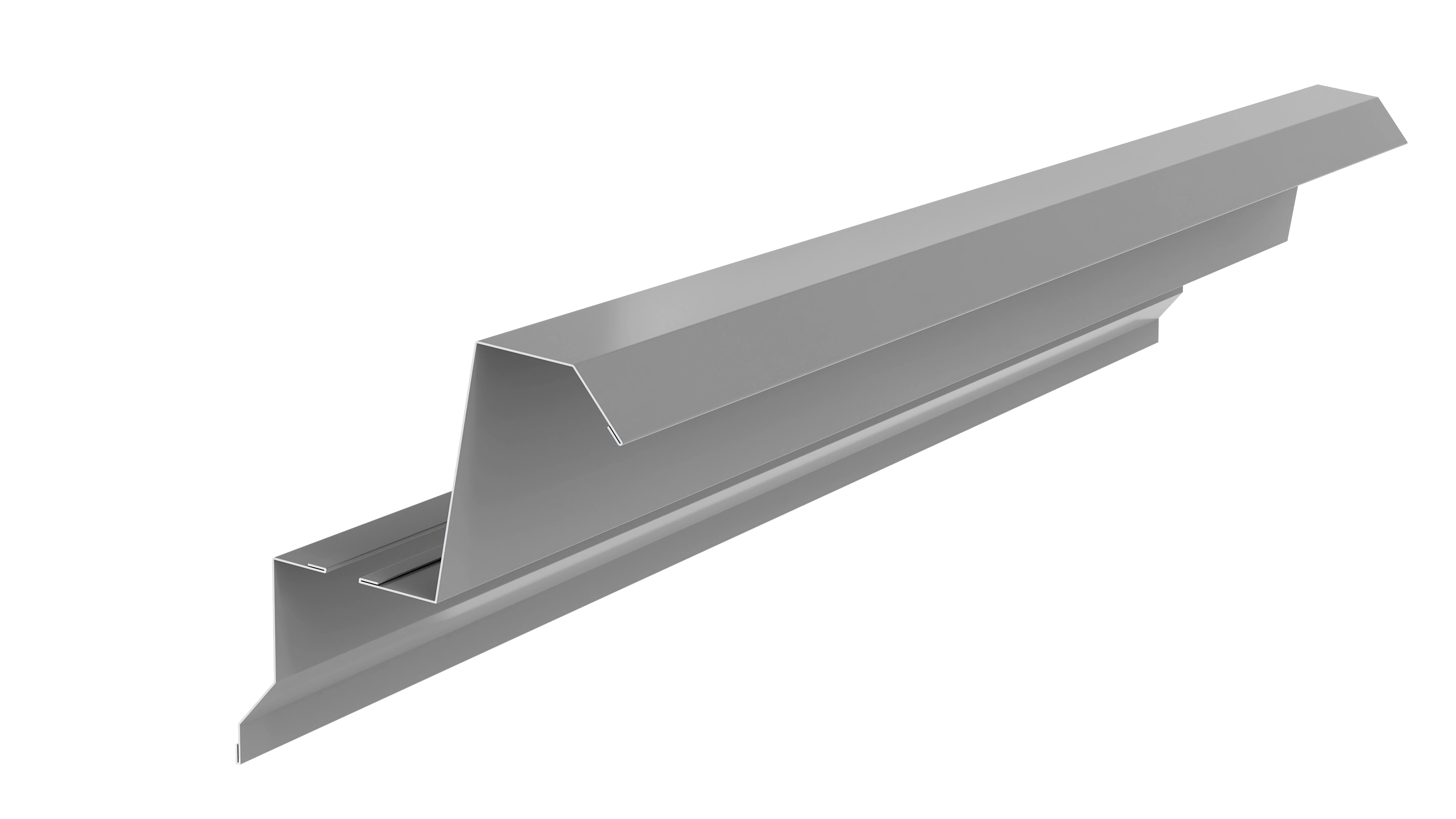 Нижний свес кровельной панели — обрамление стыка свеса кровельных панелей