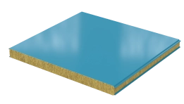 Сэндвич-панели с минеральной ватой для стен и перегородок